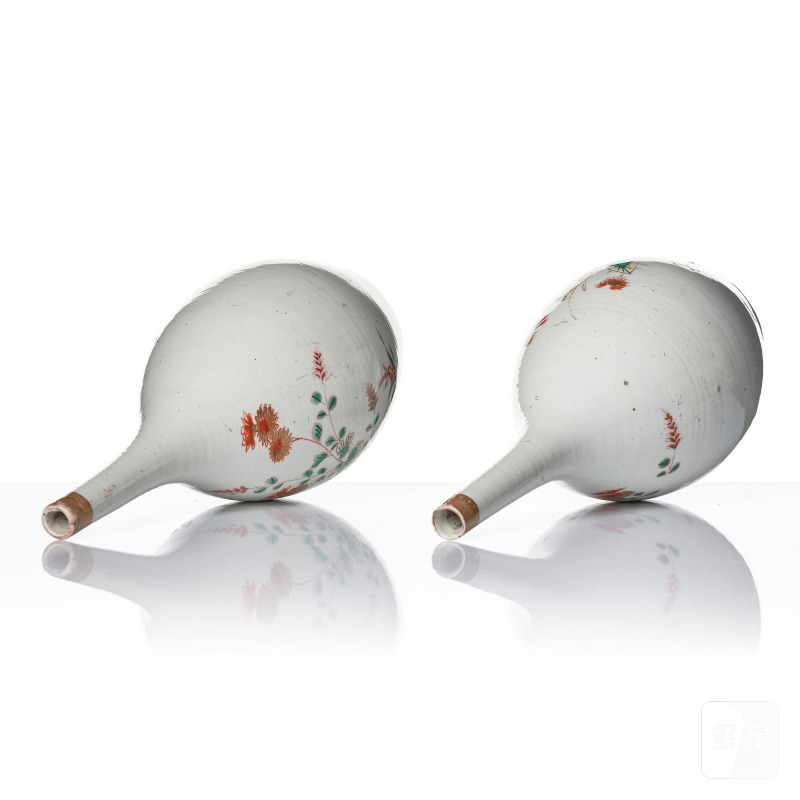 A pair of Japanese vases, - 图5